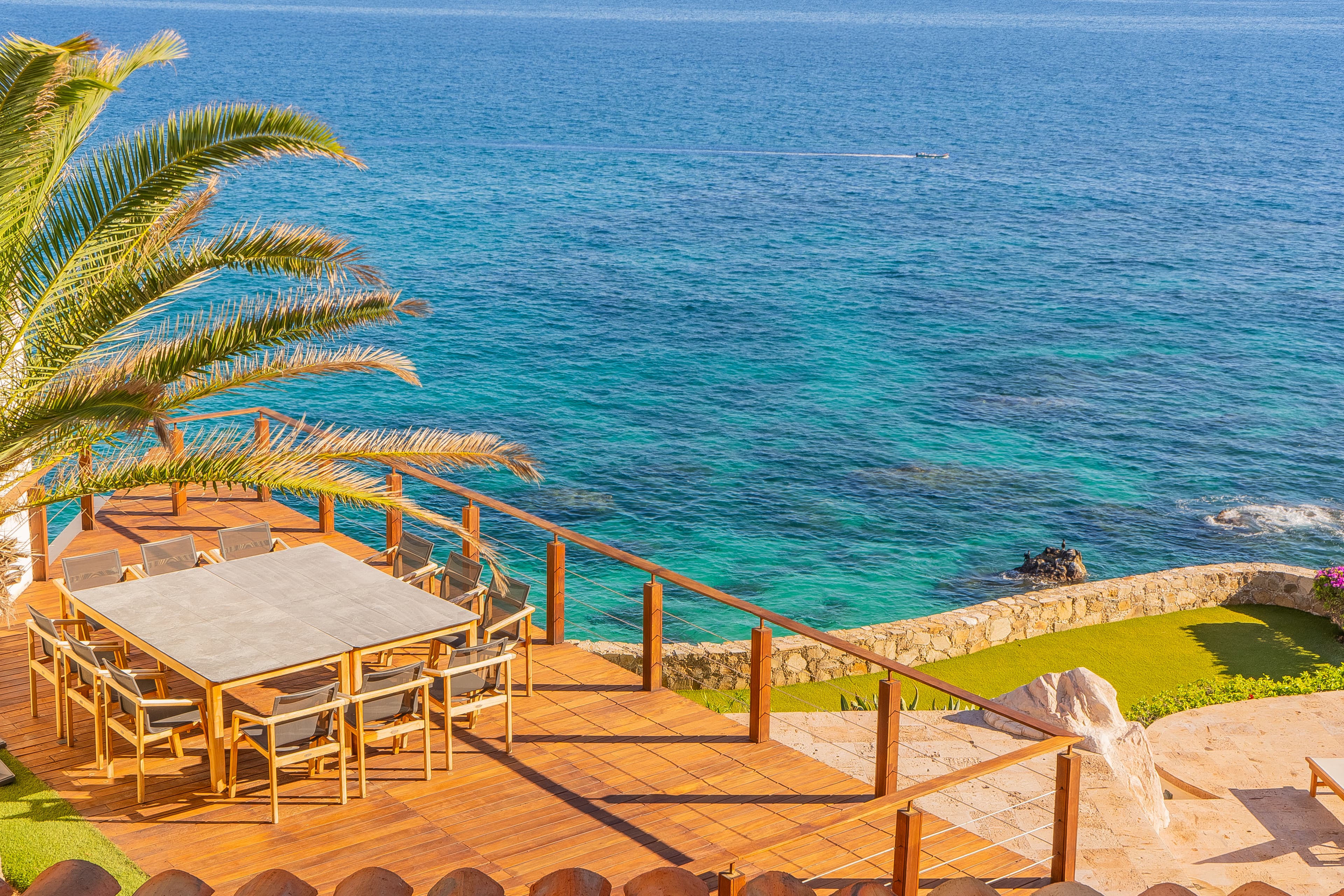 Dine oceanside at your private terrace, where turquoise waters meet tropical breezes and every meal becomes a moment to remember.