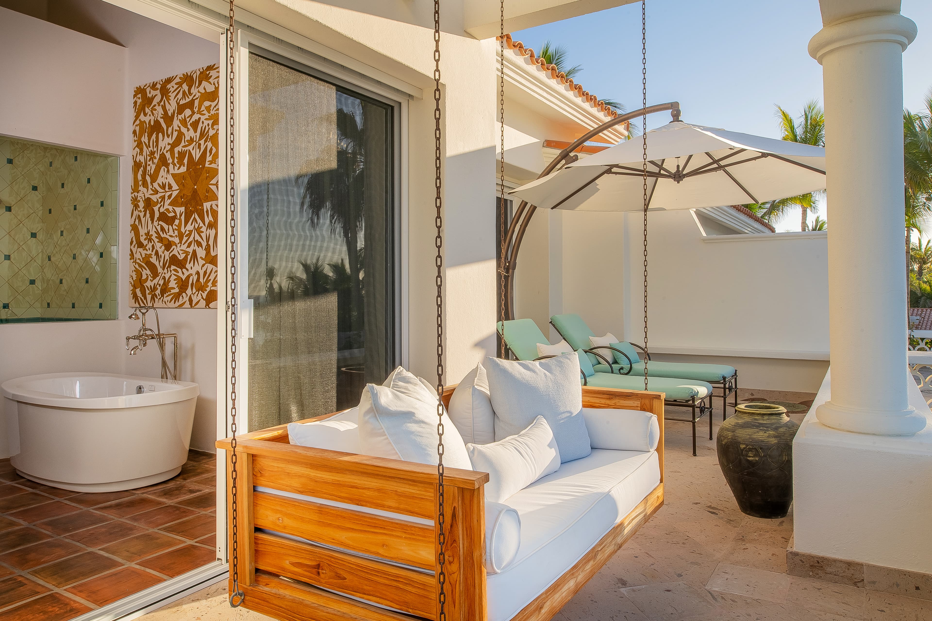 Sirena 20 - Upstairs swing and tub