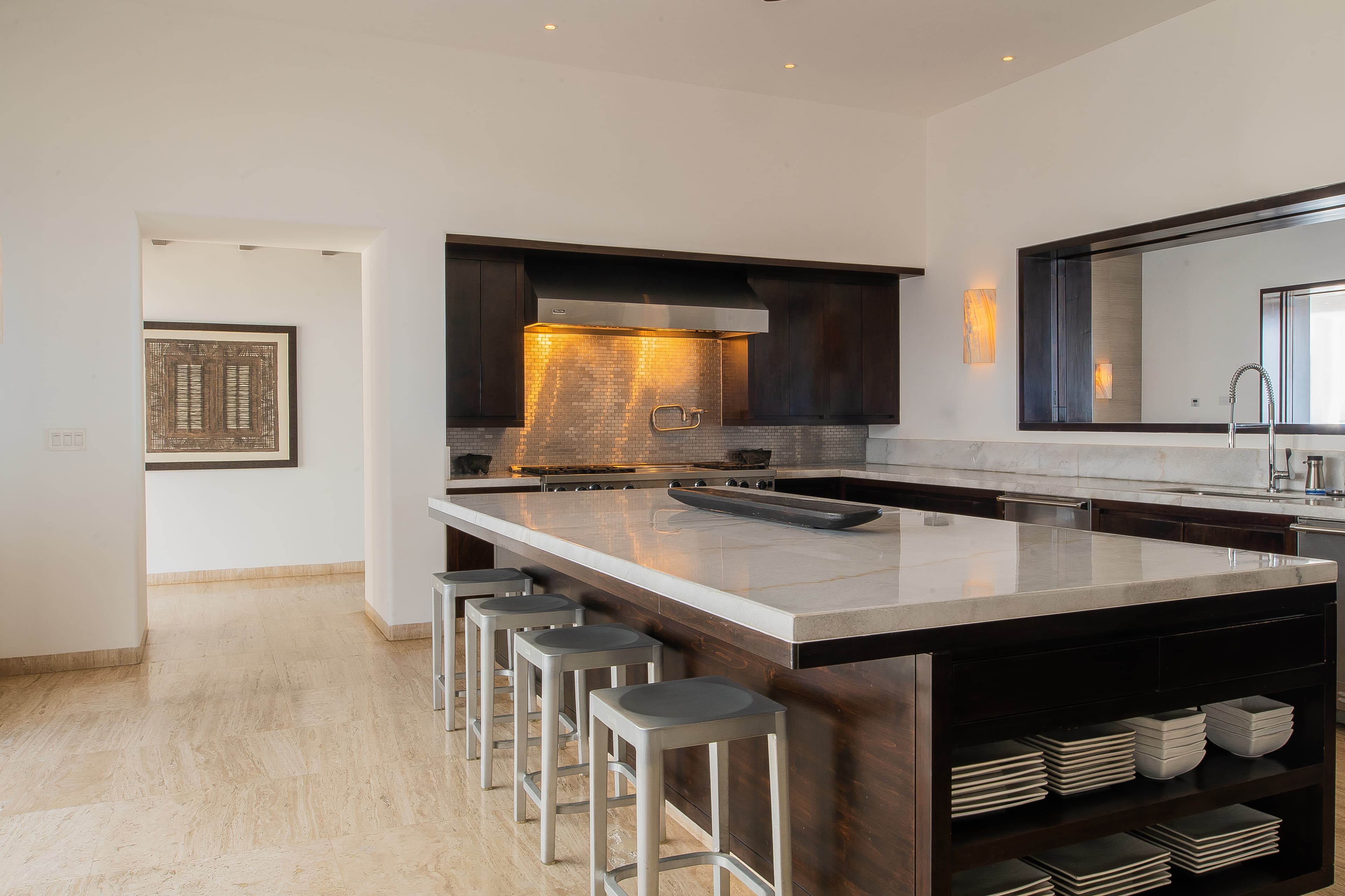 Kitchen with appliances